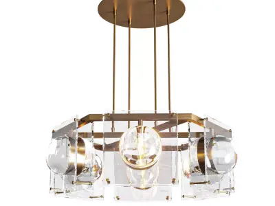 Chandelier Rochillon by Romatti 3D model