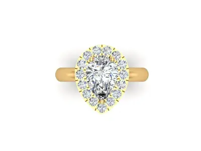 Jewelry ring 358 3D print model