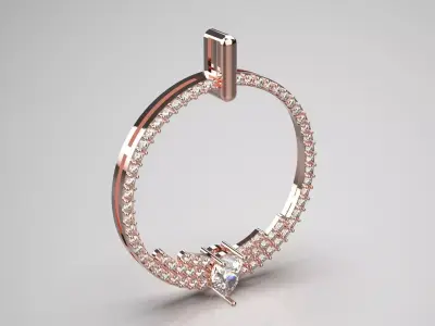 jewelry pendant jp0286 3D print model