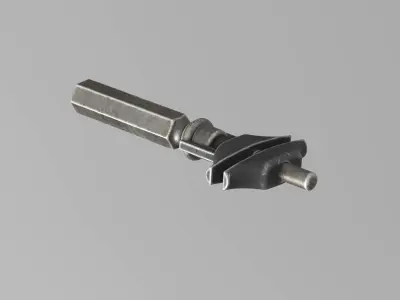 Glass Cutter 3D model