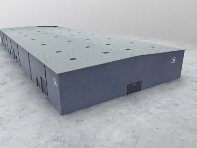 EDDB Storage 2C Low-poly 3D model