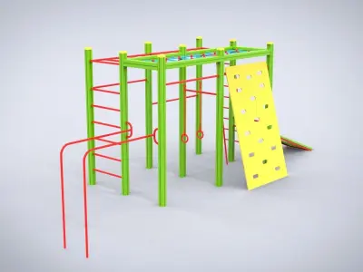 Playground for kids 3D model 3