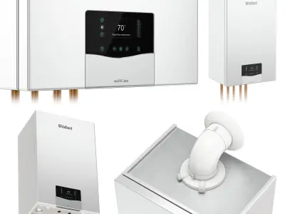 Vaillant home heating kit 3D model