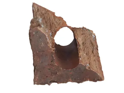 Ultra realistic Old Brick Scan 8k HD  Low-poly 3D model