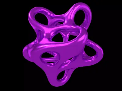 Abstract Shape v41 006 Low-poly 3D model