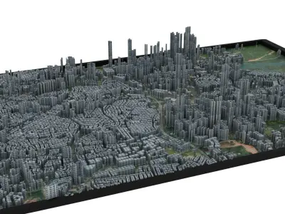 City of Singapore 3D model