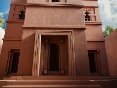 Lalibela Bete Giyorgis 3D model