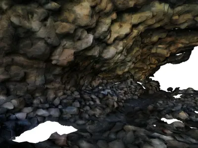Cave complex III - La Fortaleza 3D model