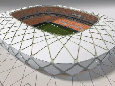 Amazon Arena Football Stadium  3D model
