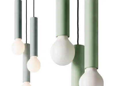 Ila Maxi Trio Pendant Lights by Plato Design 3D model