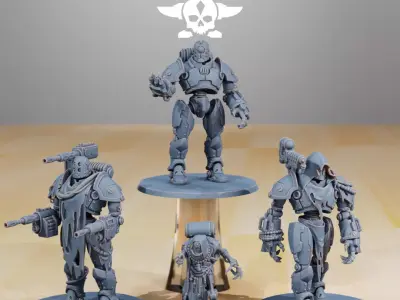 Scavenger Droitex Mk2 3D print model