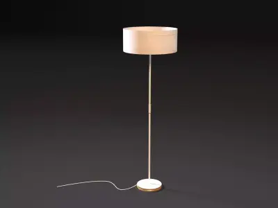 floor lamp ussr 3D model