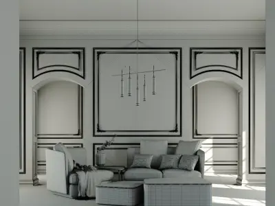 Interior 002  3D model