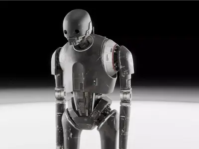 Stars Wars-Andor Brawler Droid  3D model