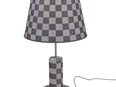 Table lamp 3D model 30