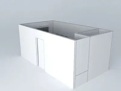 aleorkut box with door Free 3D model