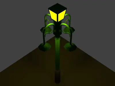 Street Lamp 1 3D model purchase