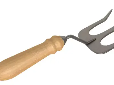 Farm Hand Tool Fork 3D model