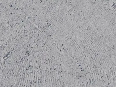 Raked Dirt Ground With Dry Grass  Texture