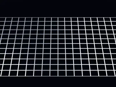 Perforated panel with 81 percent opening 25O123 3D model