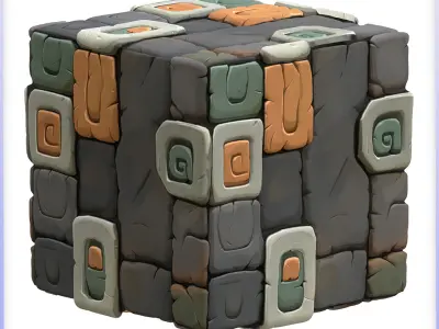 Stylized Floor Seamless Texture Texture 4