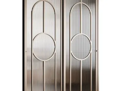 Partition Door 55 3D model