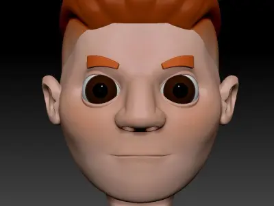 The Lad V2 - Young Viking Warrior Mobile Game Ready Model Free low-poly 3D model