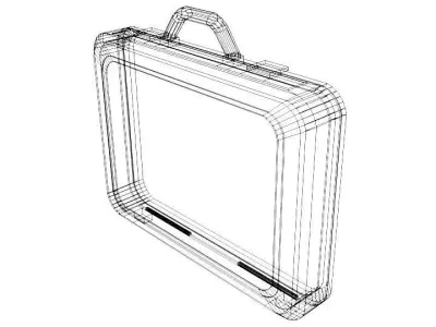 Briefcase - Attache 3D model
