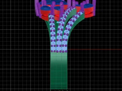 Jewelry ring 204 3D print model