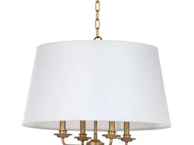 Austintown 4 - Light Single Cone Pendant Free 3D model