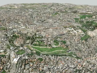 Jerusalem City 3D model
