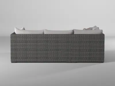 Exterior Sofa 3D model purchase