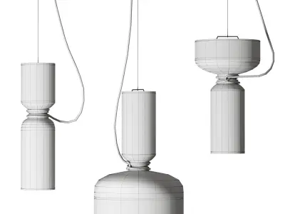 Spotlight volumes series pendant light 3D model