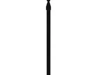 Courtyard street lamp 3D model