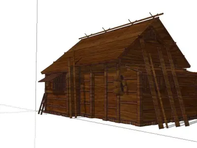 Creative Design-Holiday Cabin-045 3D model