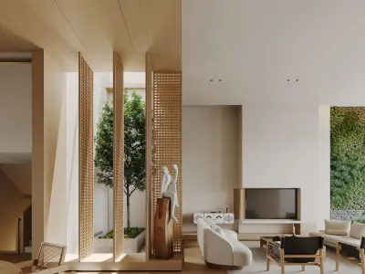 apartment interior scenes  3D model buy