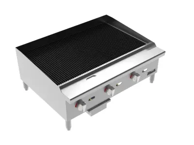 Wide Radiant Broiler 36 in - 105000 BTU 3D model