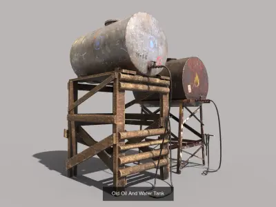 Post-Apocalyptic Objects 3D Model Pack