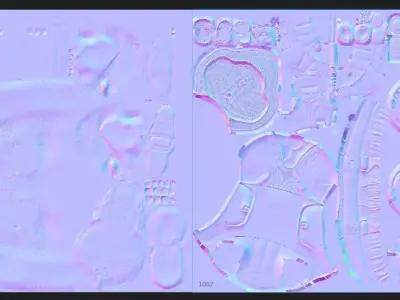 Medic Dog - DrZarkov Low-poly 3D model