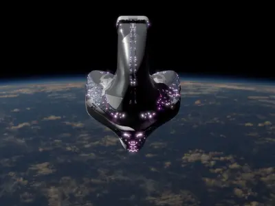 Mothership - Capitalship 3D model