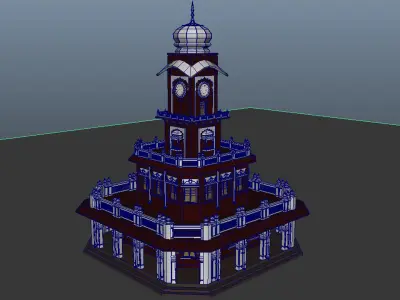 Indian Big Ben 3D model