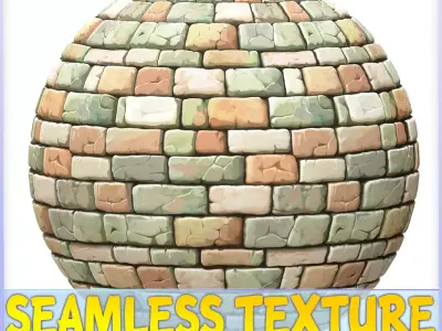 Stylized Wall Seamless Texture Texture 46