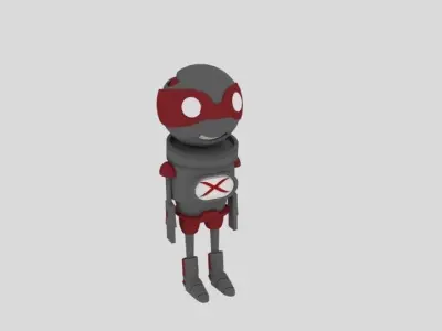 Exoman robot 3D model