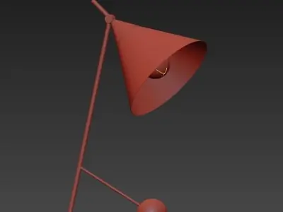Kelly Wearstler CLEO FLOOR LAMP designed by Kelly Wearstler 3D model