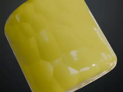 Hammered Gold PBR Seamless Texture