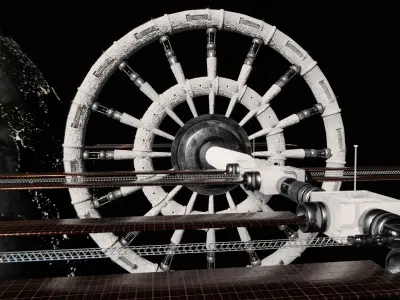 Space Station 3D model