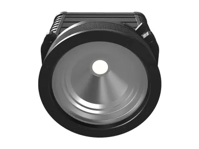 Portable Light 007 Low-poly 3D model