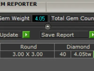 bride diamond earring je0034 3D print model