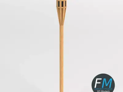 Garden Torch 1 3D model