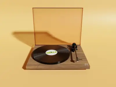 Turntable Planar One by REGA 3D model